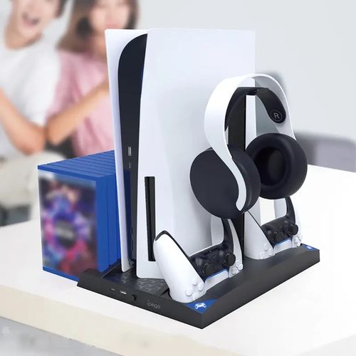 Ipega Support Vertical 6 en 1 pour Console PS5, ventilateur de refroidissement
 Fiche Technique et Prix au Maroc
