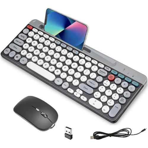 Ensemble de Souris Clavier azerty et Arabe sans Fil Confortable à 4 Canaux Rechargeable Anti-poussière
 Fiche Technique et Prix au Maroc