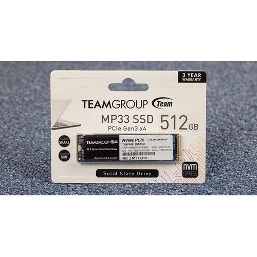 Team Group Disque dur SSD 512GO NVMe
 Fiche Technique et Prix au Maroc
