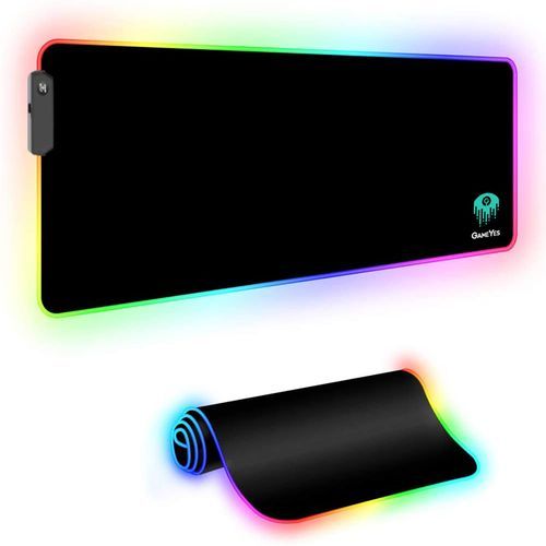 GameYes Tapis Gamer XXL RGB Color Led  Gaming MousePad avec 14 mode
 Fiche Technique et Prix au Maroc