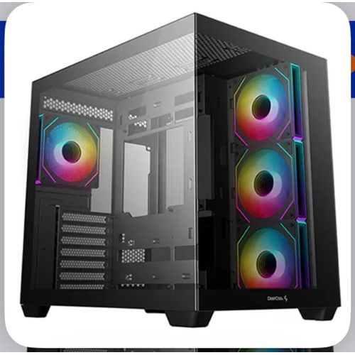 Deep Cool CG530 4F Noir – Boîtier PC Gaming avec 4 Ventilateurs ARGB, Airflow Optimisé, Verre Trempé
 Fiche Technique et Prix au Maroc