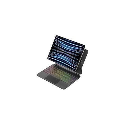Promate Clavier sans fil pliable FlexKeys-11Pro pour iPad avec rétroéclairage RVB et pavé tactile multifonction, connexion intelligente, design ultra-fin avec fixation magnétique puissante
 Fiche Technique et Prix au Maroc