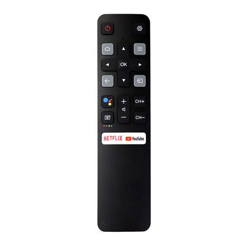Télécommande  Voice  pour TCL Android  Smart TV
 Fiche Technique et Prix au Maroc