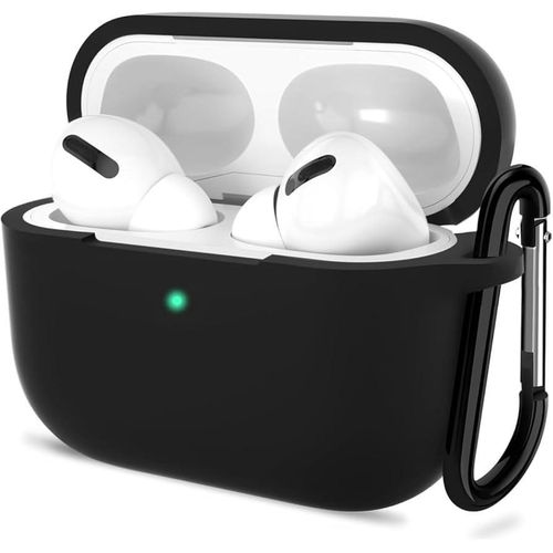 Coque protection en silicone pour AirPods Pro 3 Generation (2025) pochette Noir
 Fiche Technique et Prix au Maroc