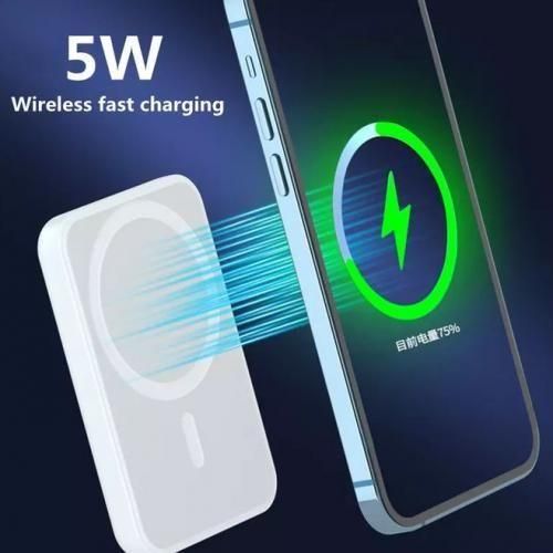Magsafe Powerbank puissance sans fil magnétique 
 Fiche Technique et Prix au Maroc