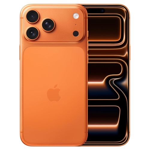 Apple iPhone 17 Pro 256 Go 6,3" 12 Go RAM Puce A19 Pro Orange Cosmique iOS 
 Fiche Technique et Prix au Maroc