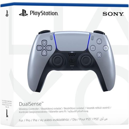 Sony Manette PS5 sans fil DualSense Sterling Silver
 Fiche Technique et Prix au Maroc