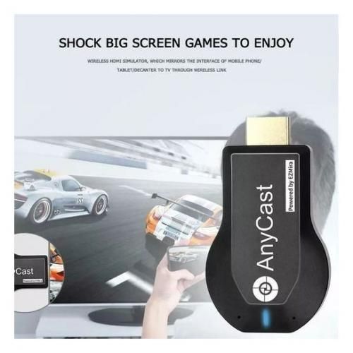Anycast Dongel WiFi HDMI Display Chromecast Mira cast DLNA Airplay TV Dongles
 Fiche Technique et Prix au Maroc