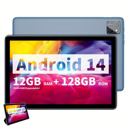VASOUN Tablette 10.1 Pouces 12 GB RAM (6 + 6 extensible)+128 GB ROM Android 14, pochette Gratuite
 Fiche Technique et Prix au Maroc