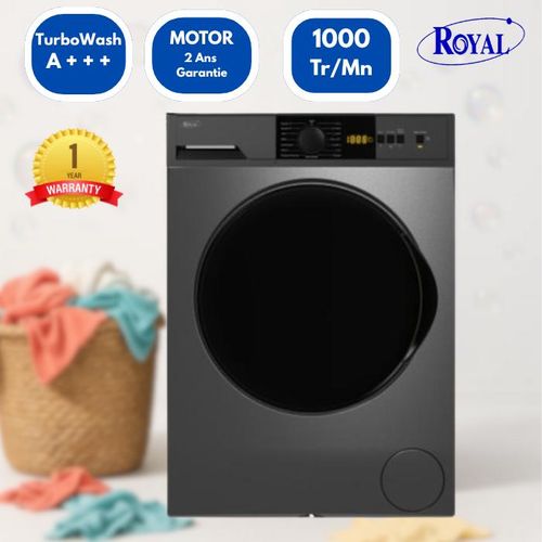 Royal WD8122E - Machine à laver - Automatique 8kg
 Fiche Technique et Prix au Maroc