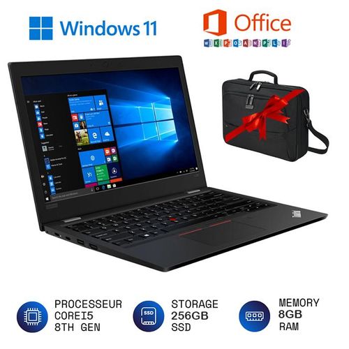 Lenovo ThinkPad L390 Core i5-8565U 8éme Gen 8Go / 256Go SSD 13.3" FHD AZERTY ( Remis à Neuf )
 Fiche Technique et Prix au Maroc