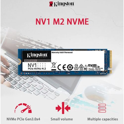 Kingston Disque dur interne pour ordinateur portable SSD NVMe PCIe, M.2 2280, capacité 250G
 Fiche Technique et Prix au Maroc