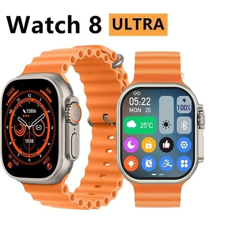 Smart Watch Ultra 8 Montre Connectée Intelligente Smart Phone - Orange
 Fiche Technique et Prix au Maroc