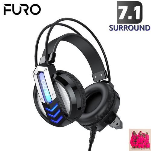FURO Casque Gamer Super Bass 3.5mm Surround + Sticker Choose
 Fiche Technique et Prix au Maroc