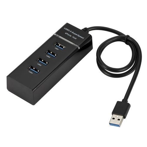Hub USB Hub Adaptateur Conception à 4 Ports USB 3.0 à Haute Vitesse
 Fiche Technique et Prix au Maroc