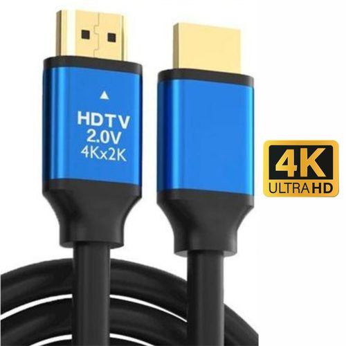 HDTV PREMIUM Câble HDMI 1.5M- 3M- 5M- 10M- 15M- 20M- 30M 4K Ultra HD (Version 2.0)
 Fiche Technique et Prix au Maroc