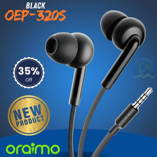 Oraimo Ecouteurs filaires CONCH 2 NEO 3.5 MM OEP-320S
 Fiche Technique et Prix au Maroc
