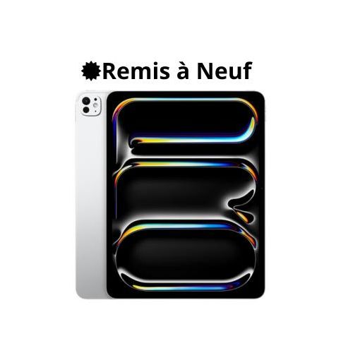 Apple iPad Pro M4 13-inch (2024) - 1TB - Wi-Fi - Silver - Remis à Neuf
 Fiche Technique et Prix au Maroc