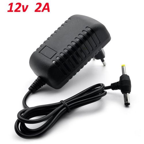 Adaptateur secteur Double 12V 2A DC AC Chargeur 12V 2A - 24W (Design Selon Stock)
 Fiche Technique et Prix au Maroc