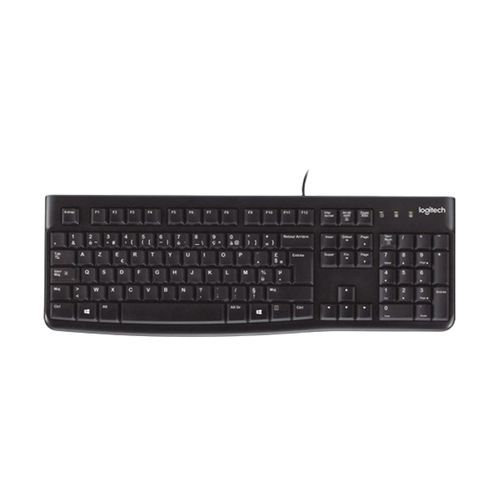 Logitech K120 Clavier USB plug-and-play - AZERTY
 Fiche Technique et Prix au Maroc