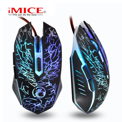 Imice X5 Gaming Mouse RGB Backlit USB Wired Mouse Souris
 Fiche Technique et Prix au Maroc