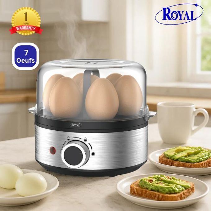 Royal Cuiseur d'œufs EB6405 Cuiseurs à vapeur 1 à 7 œufs
 Fiche Technique et Prix au Maroc