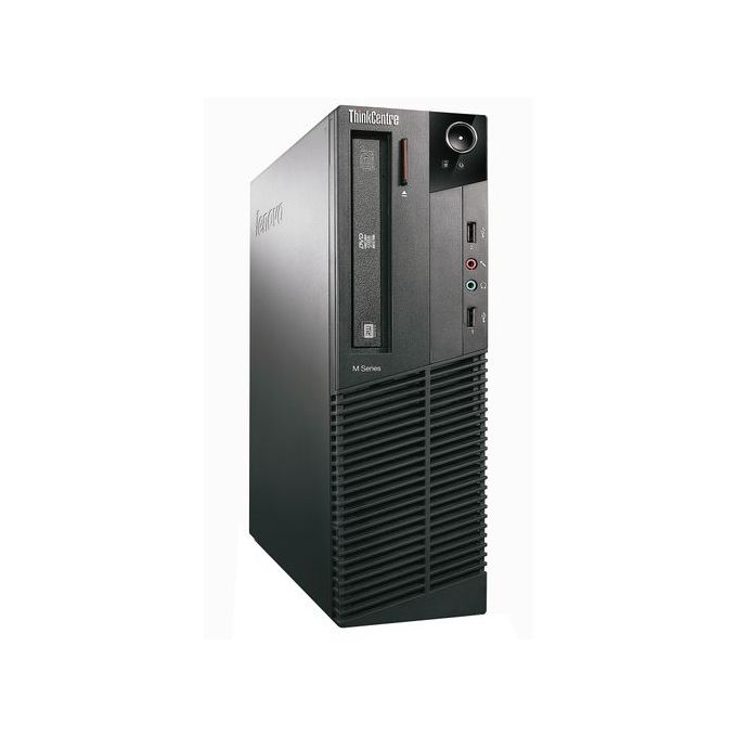 Lenovo THINKCENTRE M81 DT Unité Centrale - CORE i3-2100  3.10 GHz - 4Go DDR3 - 500Go SATA - Intel HD Graphics - Windows 7 Pro - Remis à neuf
 Fiche Technique et Prix au Maroc