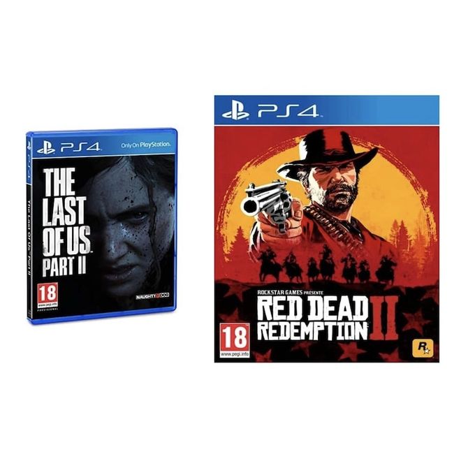 Rockstar Games The Last of Us Part 2 + Red Dead Redemption 2 sur PS4
 Fiche Technique et Prix au Maroc