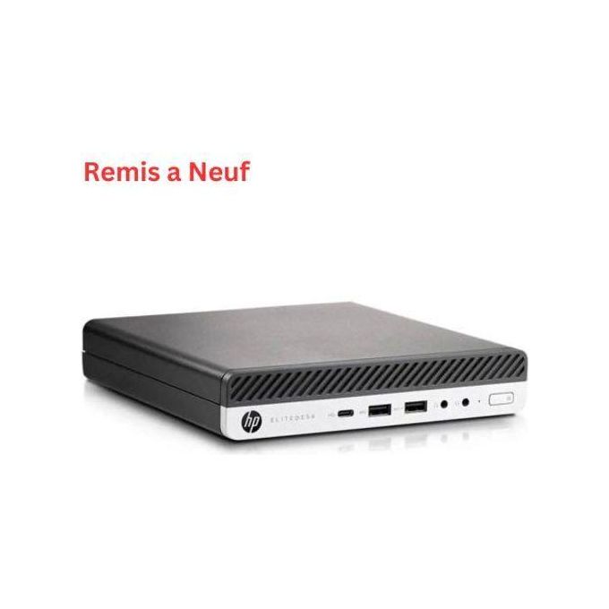 Pc H P 800 G3 Mini i5 6ème - 8Go DDR4 - 256Go SSD Remis à Neuf
 Fiche Technique et Prix au Maroc