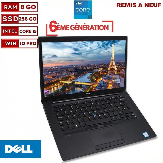DELL PC PORTABLE Latitude 7480 -INTEL COR i5- RAM 8Go - 256Go SSD-SOURIS WIFI GRATUIT -GARANTIE 6 MOIS- REMIS A NEUF/
 Fiche Technique et Prix au Maroc