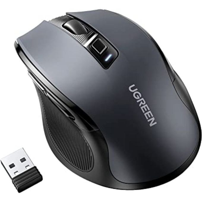 Ugreen Souris sans fil Dual Mode Silencieuse dongle USB ou avec Bluetooth
 Fiche Technique et Prix au Maroc