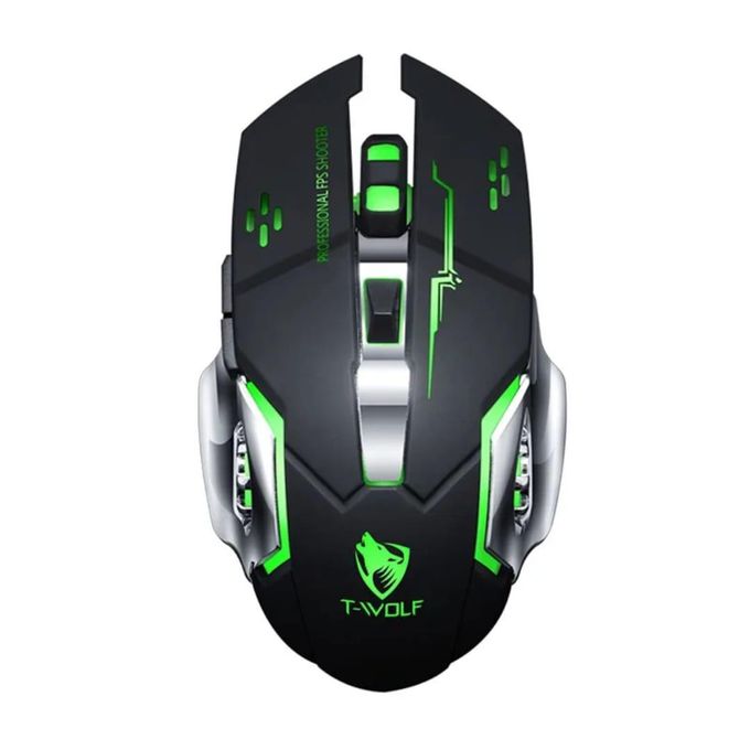 T-Wolf Q13 Souris Bluetooth Sans Fil Rechargeable, mode tourisme, 2.4G Shoous Souris Mécanique Silencieuse pour Jeu Sans Fil, Accessoires de Jeu
 Fiche Technique et Prix au Maroc