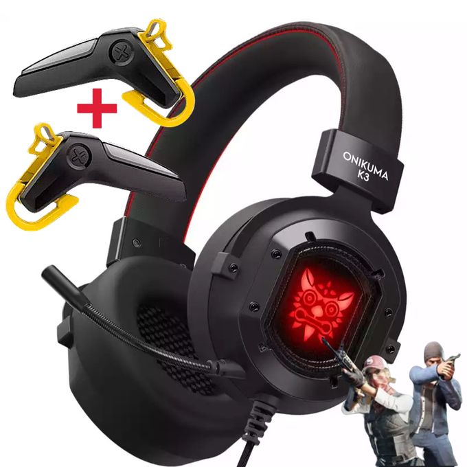 Onikuma casque de jeu K3 RGB filaire+Controller L1/R1 pour les smartphone
 Fiche Technique et Prix au Maroc