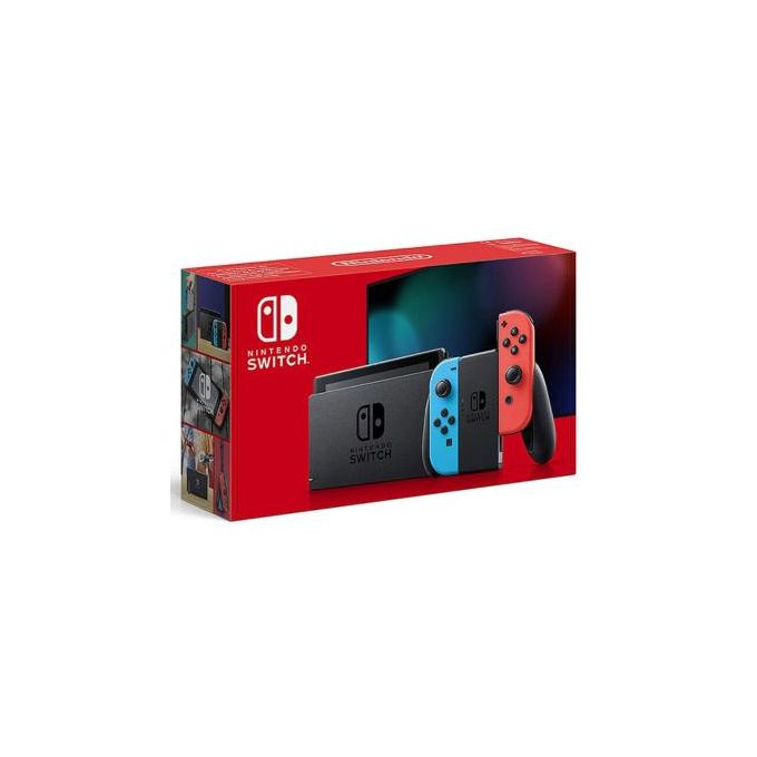 Nintendo Switch v2 + Joy-Con droit (rouge) et gauche (bleu) Neuf
 Fiche Technique et Prix au Maroc