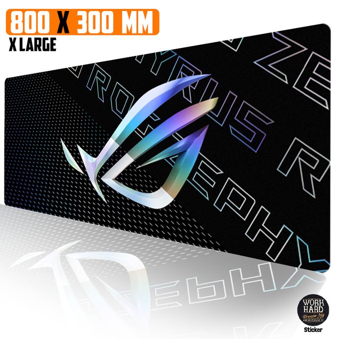 Grand Tapis souris clavier Gamer haute qualité pour PC bureau Rog-Zephy Sticker
 Fiche Technique et Prix au Maroc