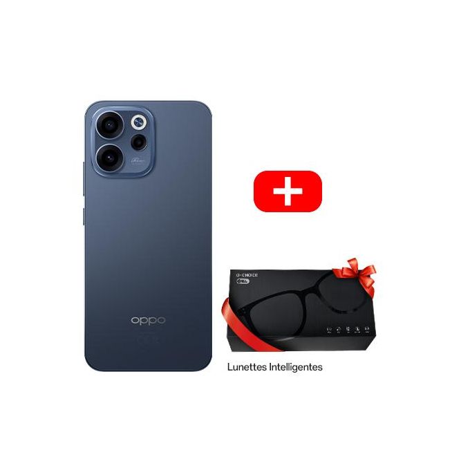 Oppo Reno15 F 5G - 12GB + 512 GB - 50MP Selfie Ultra Grand-Angle - 7000mAh de batterie - Twilight Blue + Lunettes Intelligentes
 Fiche Technique et Prix au Maroc