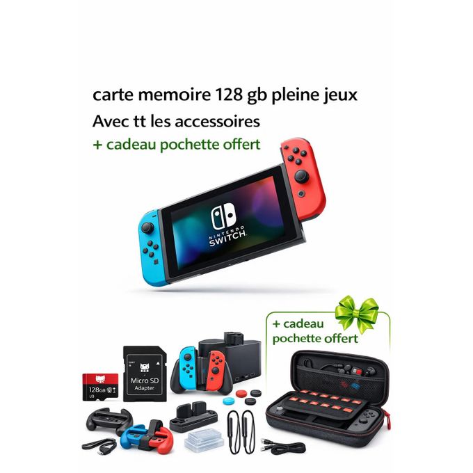 Nintendo Switch
 Fiche Technique et Prix au Maroc
