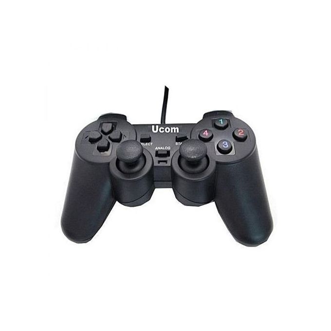 UCOM Manette PC Gaming Port USB Pour s'amuser avec les émulateurs PlayStation
 Fiche Technique et Prix au Maroc