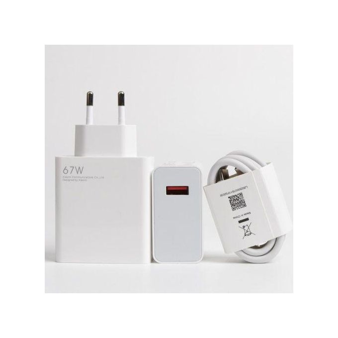 67W Chargeur Rapide Turbo pour Xiaomi avec 6A Câble USB C pour Redmi Note 13, 13 Pro, 13 Pro+, 12, Note 12 Pro  Redmi Note 11, Note 11 Pro, Redmi 13C, 12C  Redmi 10, 10C  Redmi 9T Xiaomi 14, 14 Ultra, Xiaomi 13, 13T, 13T Pro Xiaomi 12, 12T, 12T Pro Mi 11
 Fiche Technique et Prix au Maroc
