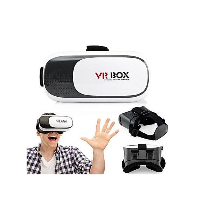 VR Box Lunettes 3D Réalité Virtuelle Case VR BOX Pour Tous mobiles
 Fiche Technique et Prix au Maroc