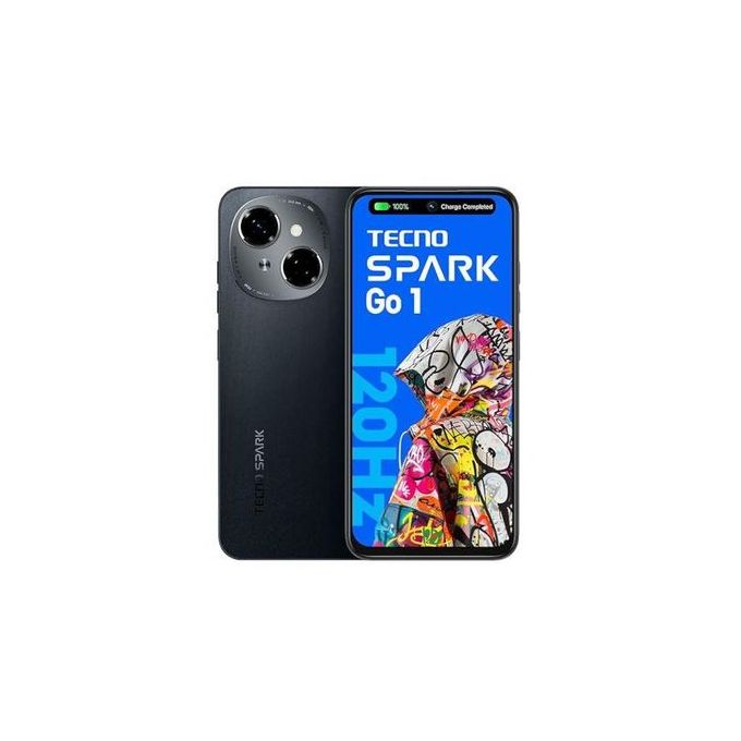 Tecno Spark Go 1 - 6.6" - 64 Go - 3 Go - Black
 Fiche Technique et Prix au Maroc