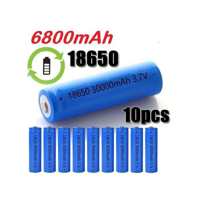 batteries 3.7V 18650 Li-ion rechargeables
 Fiche Technique et Prix au Maroc