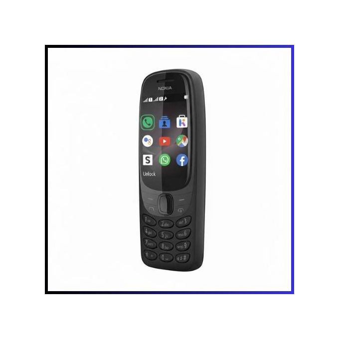 Nokia 6310 Dual SIM Grand Écran 2.8” Clavier Physique Batterie Amovible Téléphone Senior
 Fiche Technique et Prix au Maroc