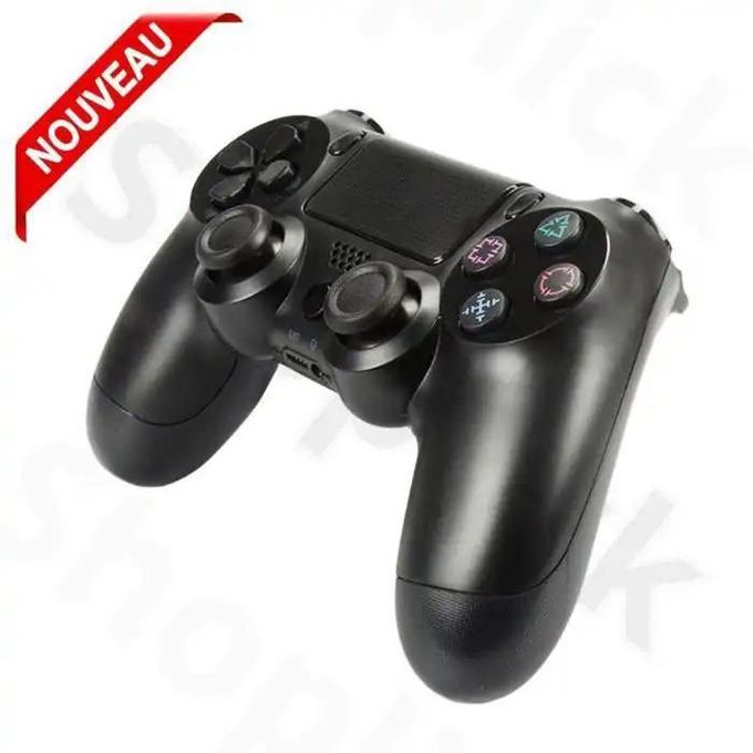 Manette PlayStation 4 - Sans Fil - Batterie Rechargeable - Bluetooth - Noir
 Fiche Technique et Prix au Maroc