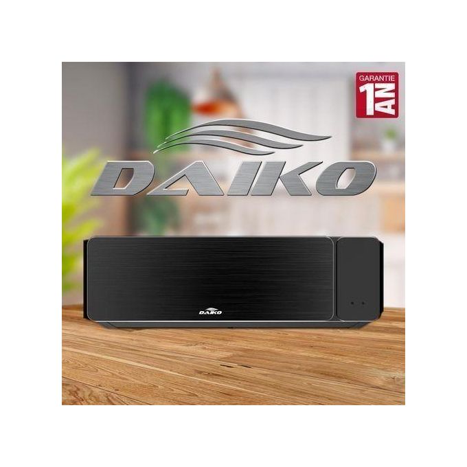Daiko Climatiseur split mural 9000 BTU - R410A - Affichage digital - AC09QSLIM410BK
 Fiche Technique et Prix au Maroc