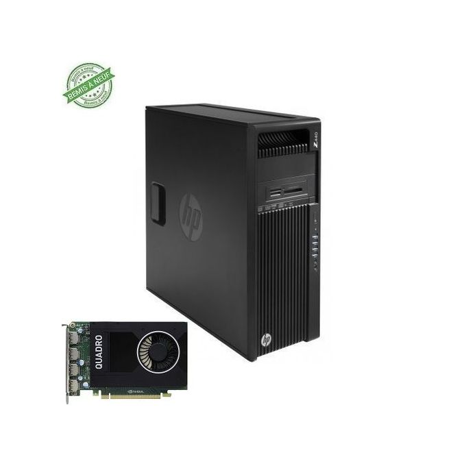Hp Workstation Z440 Xeon E5-1620 V4, 16Go 256Go SSD 1To HDD,QUADRO M2000 4Go (Remis à Neuf)
 Fiche Technique et Prix au Maroc