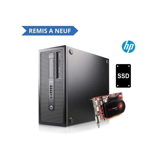 Hp ProDesk 600 G1 Tour i5-4590 - 16Go Ram - 256GB SSD - AMD V4900 - Remis A Neuf
 Fiche Technique et Prix au Maroc