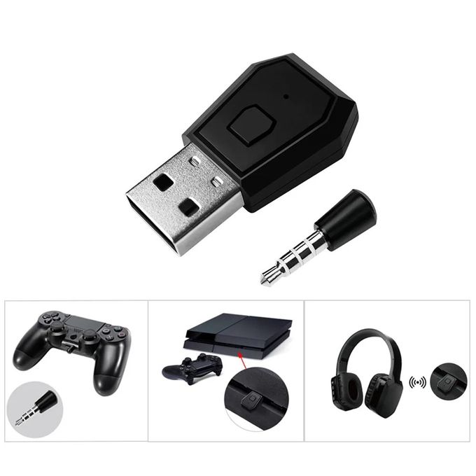 Adaptateur Bluetooth sans fil, récepteur USB, Dongle pour manette de jeu PS4
 Fiche Technique et Prix au Maroc