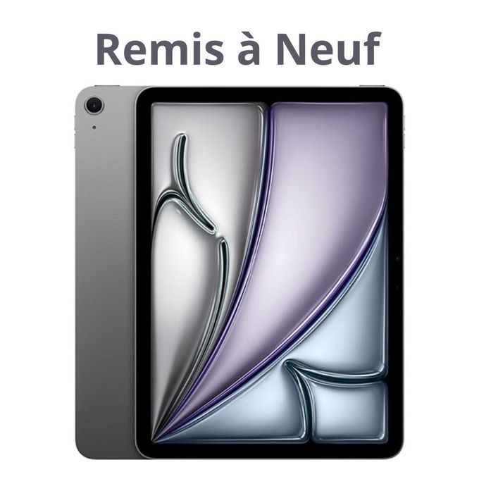 Apple iPad Air M2 11-inch Cellulaire - 256GB - Gris Sidéral - Remis à Neuf 
 Fiche Technique et Prix au Maroc