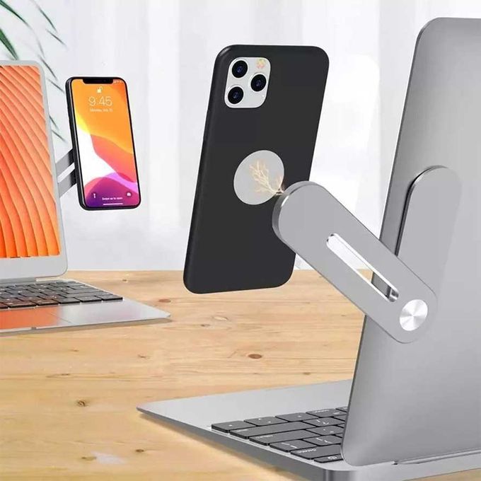 Support Telephone Portable Pour PC Portable Ordinateur Bureau - Travail Maison Film Music
 Fiche Technique et Prix au Maroc